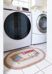 OP-776 Laundry Oval Rug