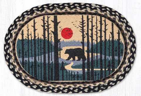 PM-OP-430 Bear Scene Placemat 13