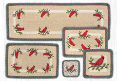 PP-025 Holly Cardinal Table Accents