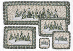 PP-419 Holiday Village Trees Table Accents