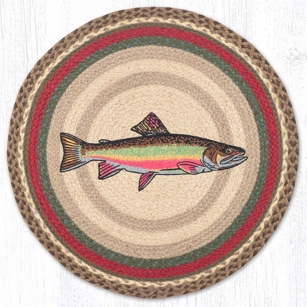 RP-244 Trout Round Rug
