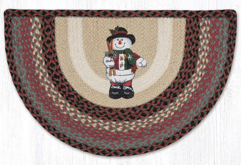 SCP-081 Snowman in Top Hat Slice Rug