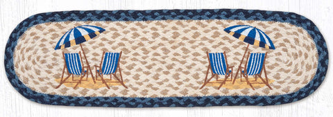 ST-OP-362 Navy Beach Chair Stair Tread