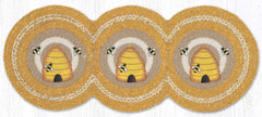 TCP-9-101 Beehive Tri Circle Table Runner