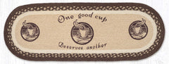 TR-133 One Good Cup Oval Table Runner