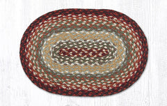 MS-417 Thistle Green/Country Red Miniature Trivet