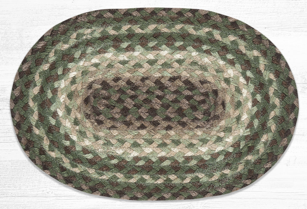 MS-786 Taupe/Dark Brown/Cactus Miniature Trivet