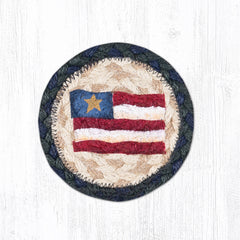 IC-015 Primitive Star Flag Individual Coaster