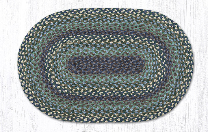 C-503 Blueberries & Cream Braided Rug