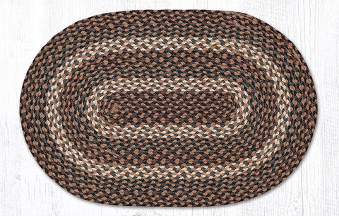 C-770 Tan Braided Rug 20