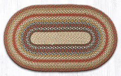 C-300 Honey, Vanilla and Ginger Braided Rug