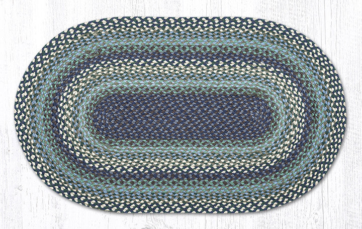 C-503 Blueberries & Cream Braided Rug