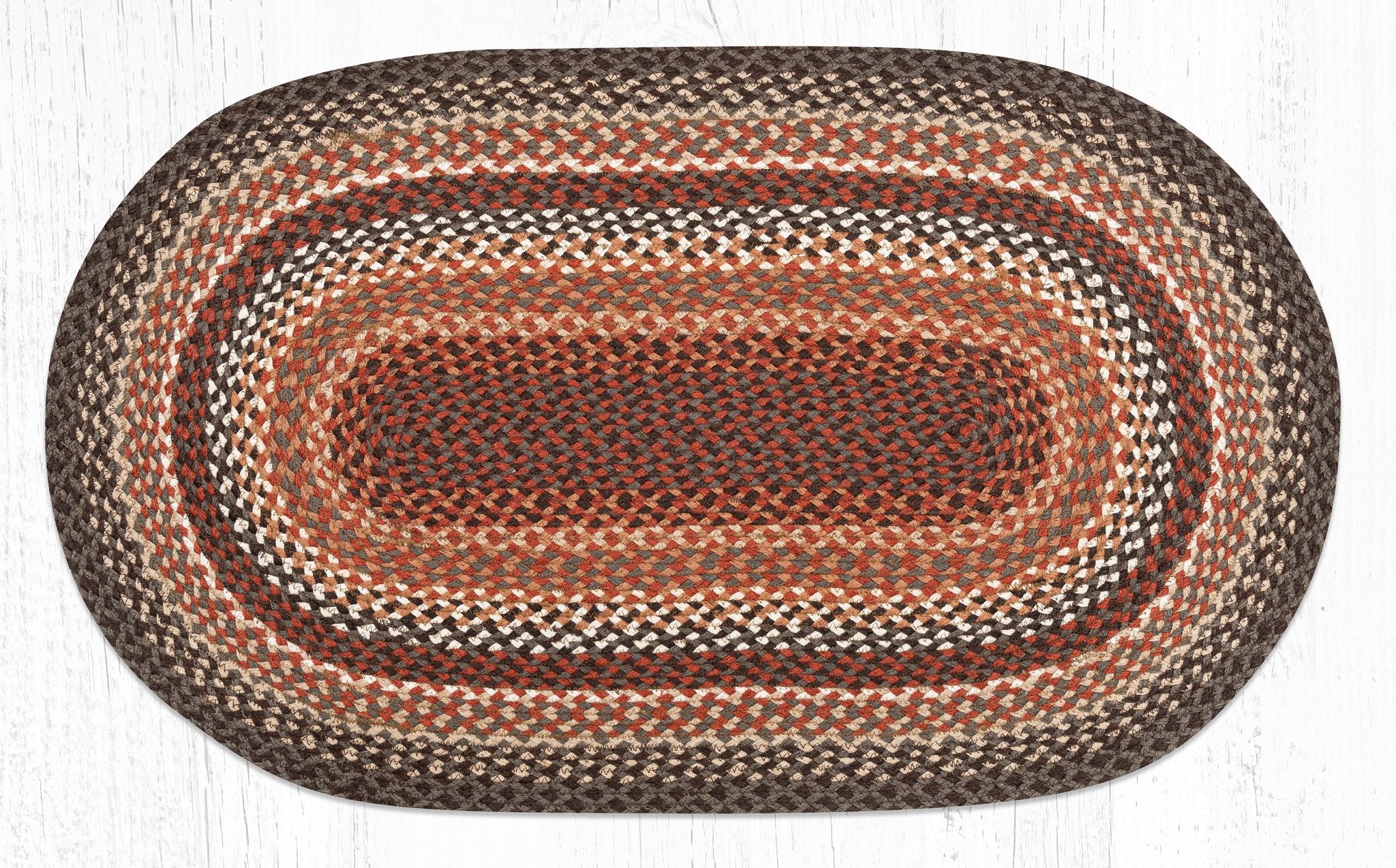 Solid Brown Braided Rugs | Bryont Blog