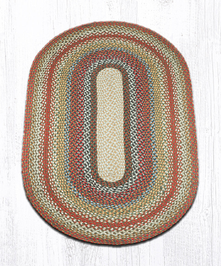 C-300 Honey/Vanilla/Giner Braided Rug