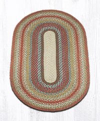 C-300 Honey, Vanilla and Ginger Braided Rug