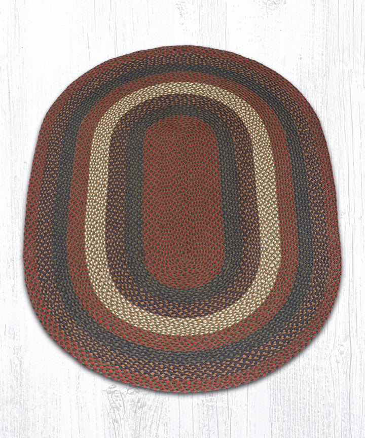 Oval Jute Braided Rug 120x180cm | Burford Garden Co.