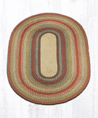 C-300 Honey/Vanilla/Giner Braided Rug