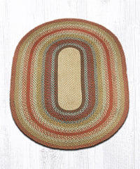 C-300 Honey, Vanilla and Ginger Braided Rug