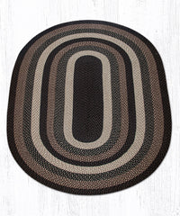 C-313 Mocha Frappuccino Braided Rug