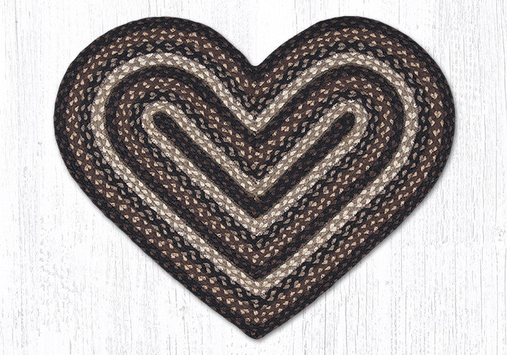 C-313 Mocha Frappuccino Braided Rug