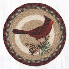 MSPR-417 Cardinal Pinecone 10" Trivet