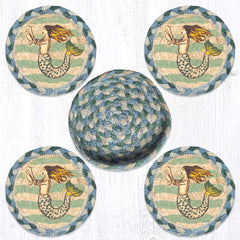 CNB-245 Mermaid Coasters In A Basket