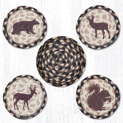 CNB-518 Wildlife Coasters In A Basket