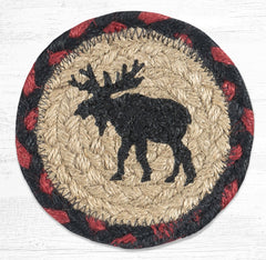 IC-019 Black Moose Individual Coaster