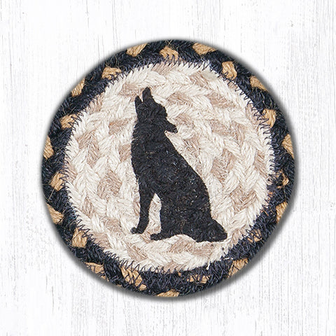 IC-043 Howling Coyote Individual Coaster