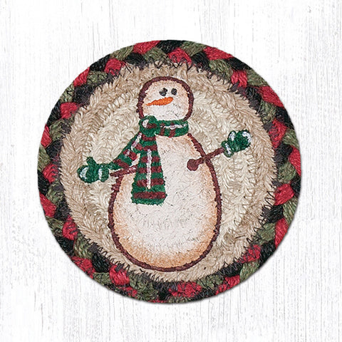 IC-081 Moon & Star Snowman Individual Coaster