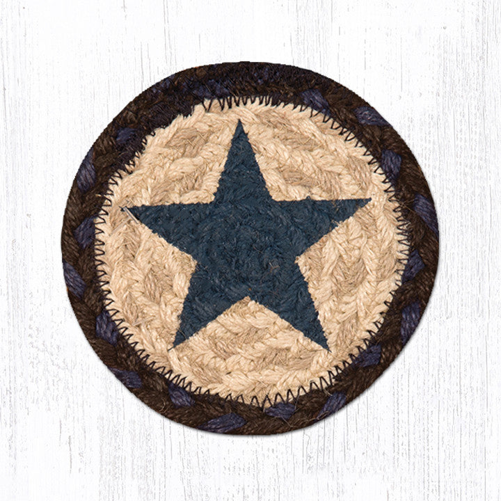 IC-312 Blue Star Individual Coaster