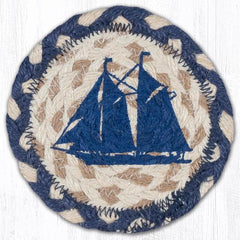 IC-444 Schooner Individual Coaster