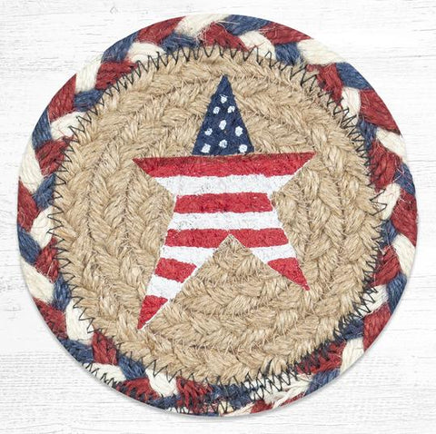 IC-618 Primitive American Star Individual Coaster