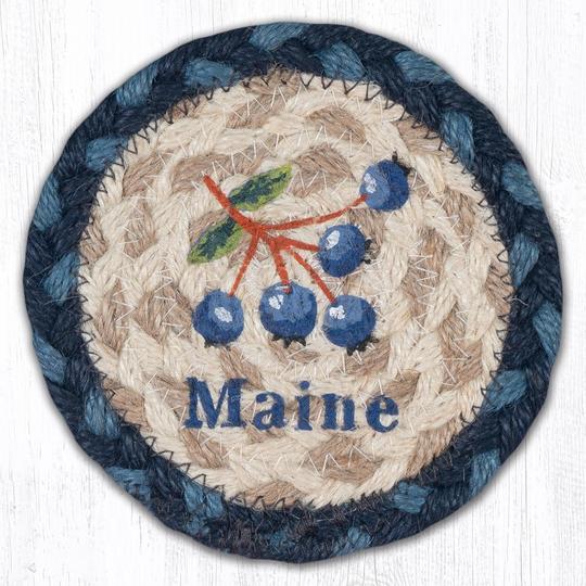 IC-700 Blueberry Maine Individual Coaster