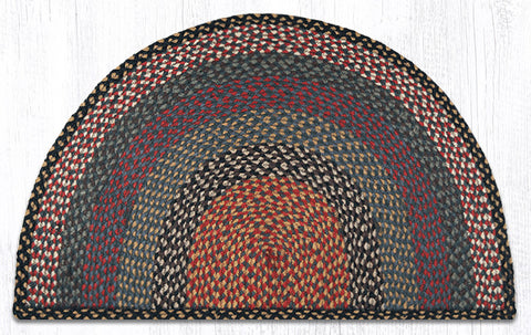 SC-043 Burgundy/Blue/Gray Braided Slice