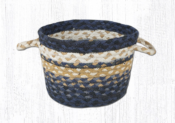 UB-079 Light & Dark Blue/Mustard Utility Basket