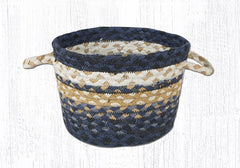 UB-079 Light & Dark Blue/Mustard Utility Basket