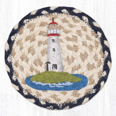 LC-830 White Lighthouse 7" Round