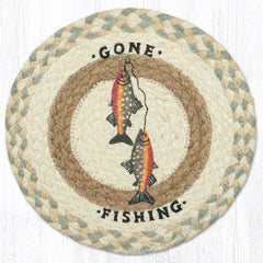 MSPR-658 Gone Fishing 10" Trivet