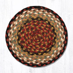 MS-019 Burgundy/Mustard Miniature Trivet