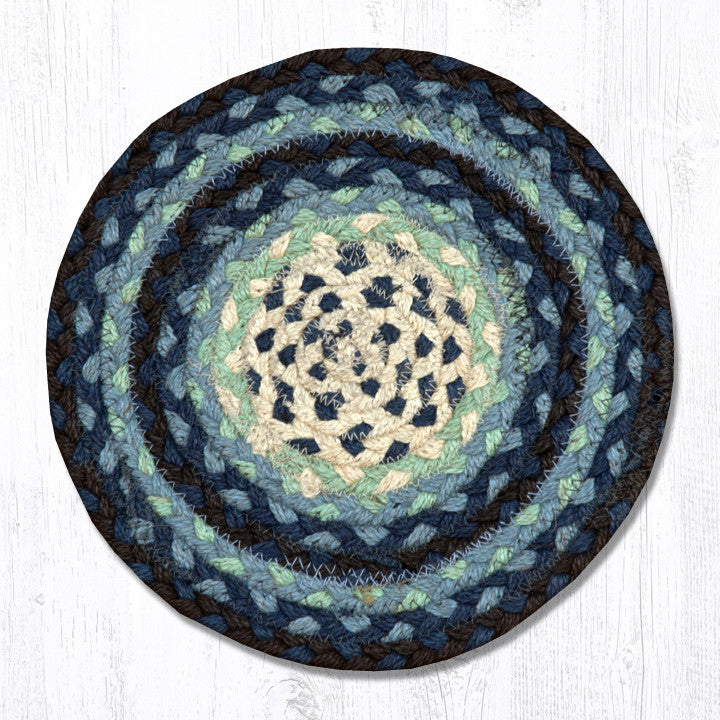 MS-312 Blueberry/Cream Miniature Trivet