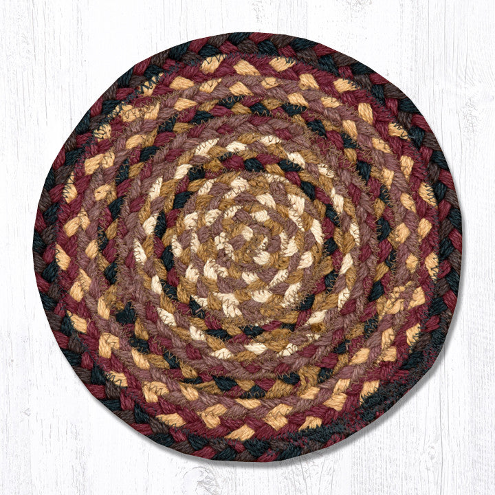 MS-371 Black Cherry/Chocolate/Cream Miniature Trivet