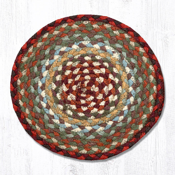MS-417 Thistle Green/Country Red Miniature Trivet