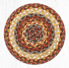 MS-784 Taupe/Golden Rod/Terracotta Miniature Trivet