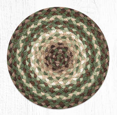 MS-786 Taupe/Dark Brown/Cactus Miniature Trivet