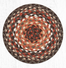 MS-787 Dark Brown/Taupe/Terracotta Miniature Trivet