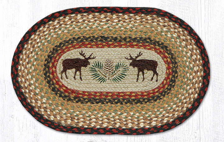 PM-OP-019 Moose/Pinecone Placemat 13"x19"