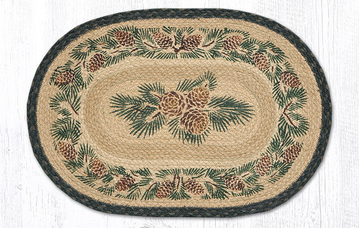 PM-OP-025A Pinecone Placemat 13"x19"