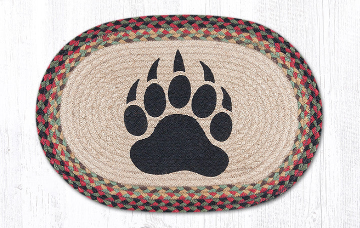 PM-OP-081 Bear Paw Placemat 13"x19"