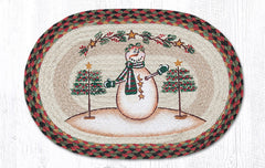 PM-OP-081 Moon & Star Snowman Placemat 13"x19"